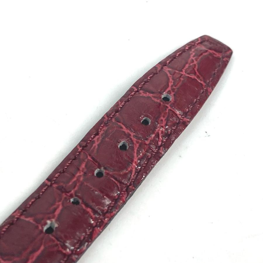 GUCCI グッチ 2600L ロゴ ウォッチ ヴィンテージ 腕時計 レッド レディース【中古】 | GUCCI | 05