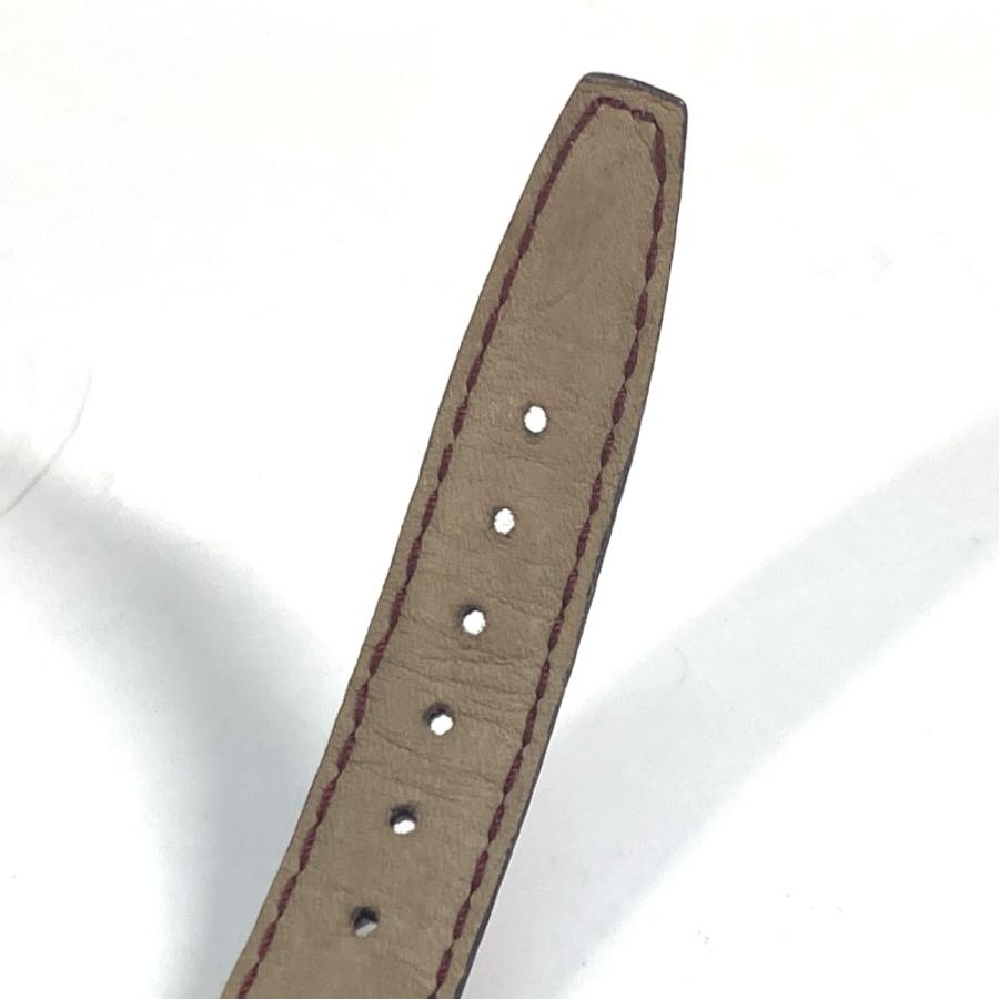 GUCCI グッチ 2600L ロゴ ウォッチ ヴィンテージ 腕時計 レッド レディース【中古】 | GUCCI | 08