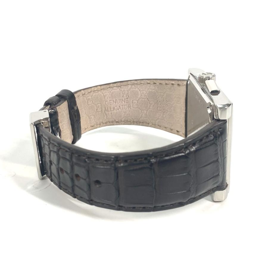 GUCCI グッチ YA138407 レクタングル ウォッチウォッチ 腕時計 シルバー メンズ【中古】 | GUCCI | 06
