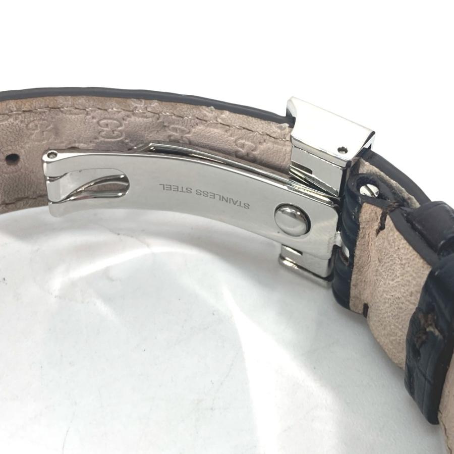 GUCCI グッチ YA138407 レクタングル ウォッチウォッチ 腕時計 シルバー メンズ【中古】 | GUCCI | 08