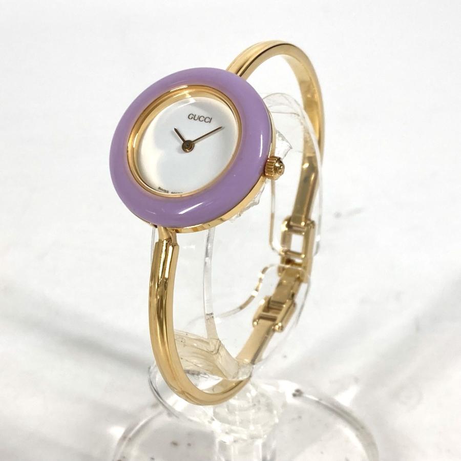 GUCCI グッチ 11/12.2 バングルウォッチ ウォッチ チェンジベルト1色のみ 腕時計 ゴールド レディース【中古】 | GUCCI | 01