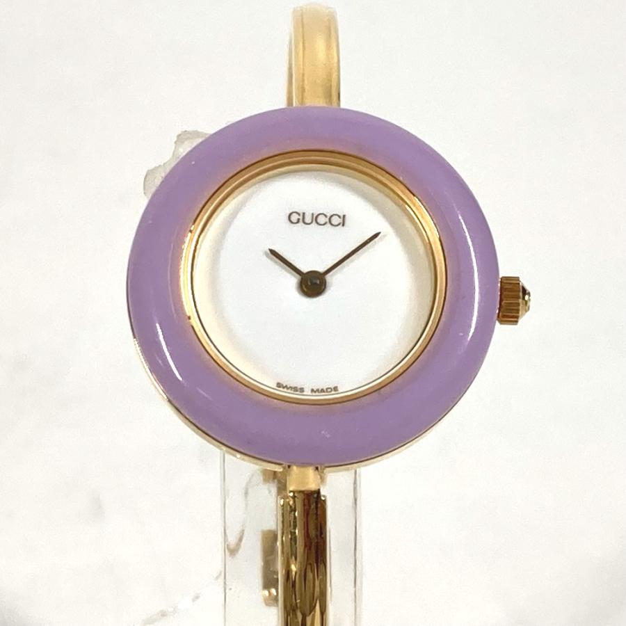 GUCCI グッチ 11/12.2 バングルウォッチ ウォッチ チェンジベルト1色のみ 腕時計 ゴールド レディース【中古】 | GUCCI | 03