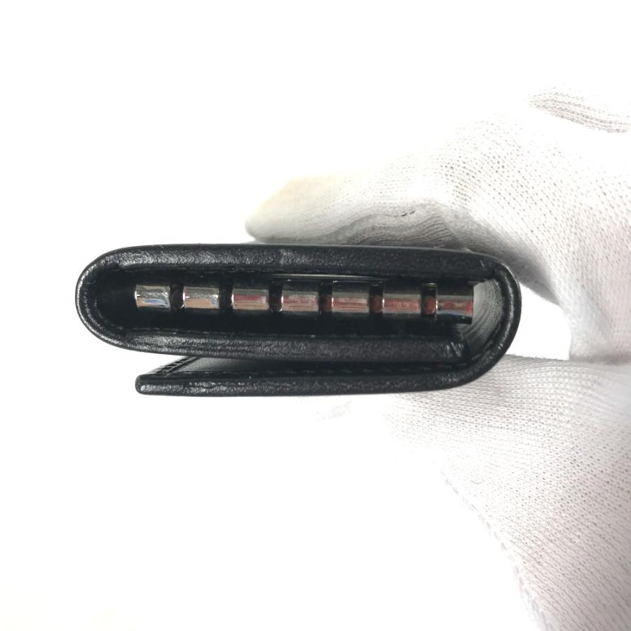 GUCCI 未使用 グッチ 033・2149 GG ロゴ 6連 レザー キーケース 