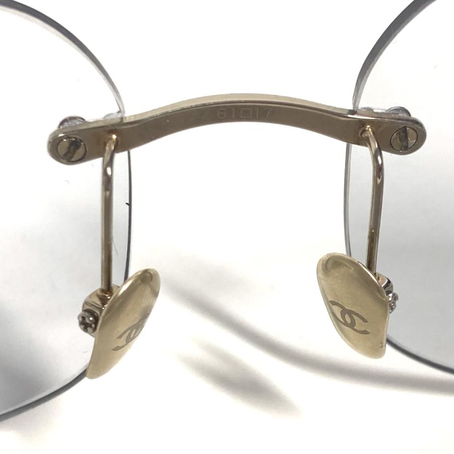 CHANEL シャネル 4271-T CC ココマーク アイウェア 眼鏡 メガネ サングラス ゴールド レディース【中古】 | CHANEL | 05