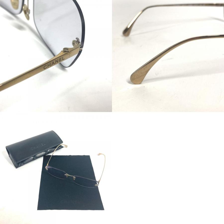 CHANEL シャネル 4271-T CC ココマーク アイウェア 眼鏡 メガネ サングラス ゴールド レディース【中古】 | CHANEL | 09