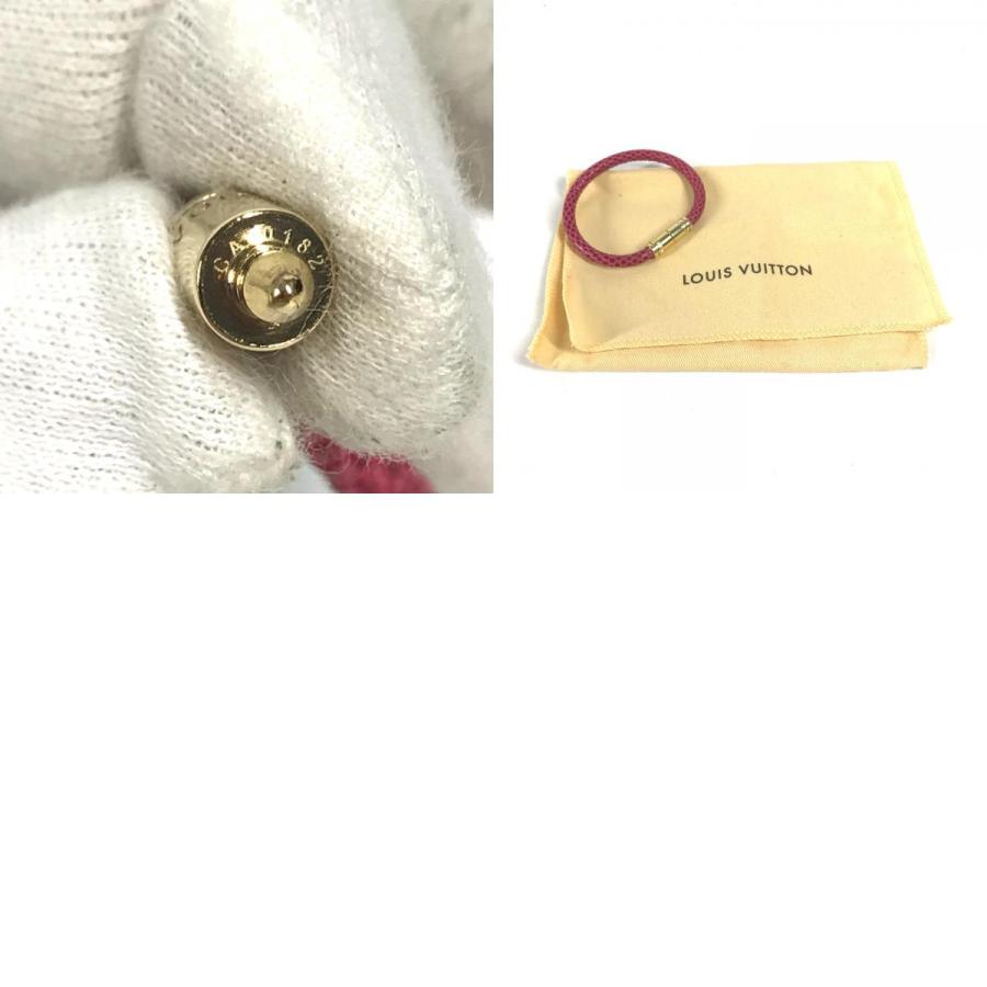LOUIS VUITTON ルイヴィトン ブラスレ・キープ イット アクセサリー バングル ブレスレット レッド系 レディース【中古】 | LOUIS VUITTON | 09