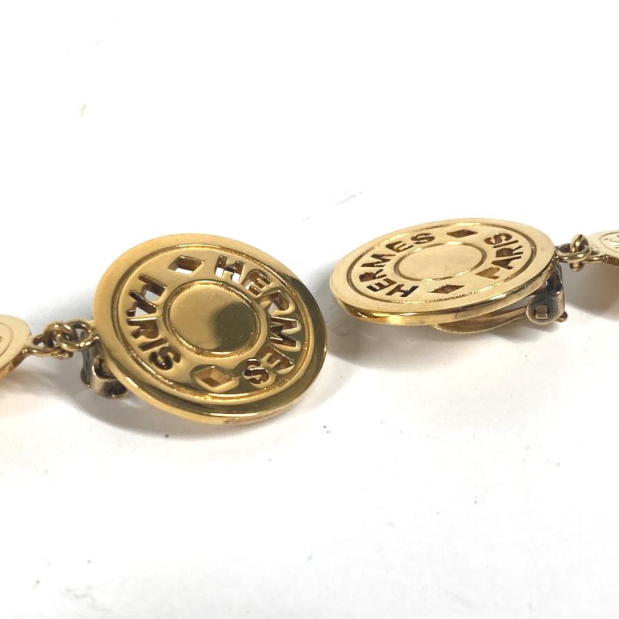 HERMES エルメス 3連 セリエ アクセサリー イヤリング ゴールド レディース【中古】 | HERMES | 04