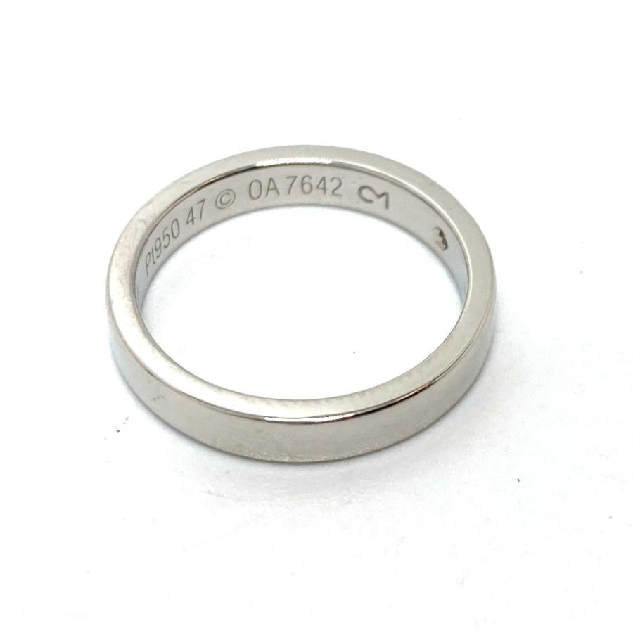 新品同様 CARTIER カルティエ エングレーブド 1P ダイヤ  指輪 リング・指輪 シルバー レディース【中古】 | Cartier | 02