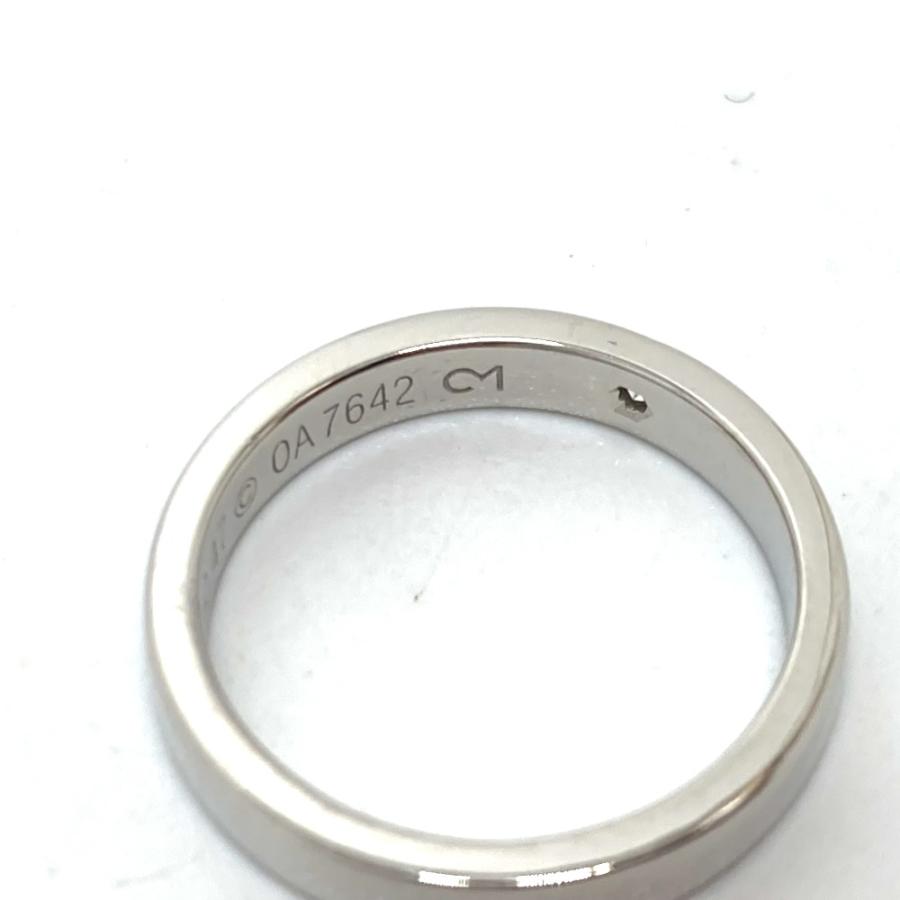 新品同様 CARTIER カルティエ エングレーブド 1P ダイヤ  指輪 リング・指輪 シルバー レディース【中古】 | Cartier | 06