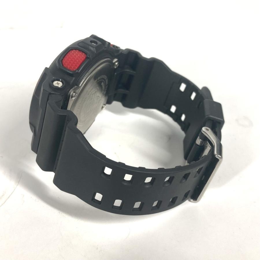 美品 CASIO カシオ GA-100BNR G-SHOCK Gショック メンズウォッチ 腕時計 レッド ブラック メンズ【中古】 | CASIO | 05