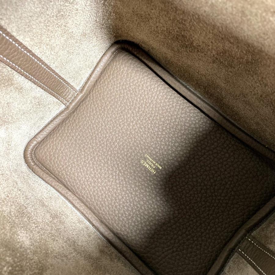 未使用 HERMES エルメス ピコタンロックPM ピコタン ハンドバッグ カバン バッグ ハンドバッグ エトゥープ ゴールド金具【中古】 | HERMES | 05