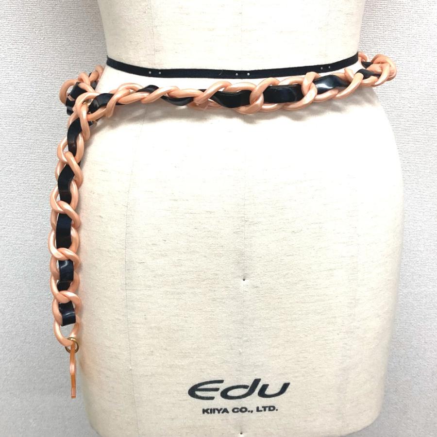 CHANEL シャネル チェーンベルト アクセサリー ヴィンテージ 94P ベルト ブラック【中古】 | CHANEL | 01
