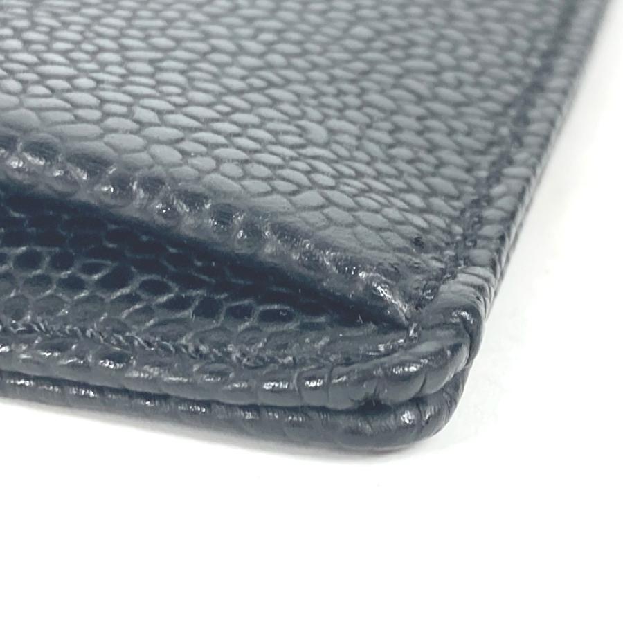CHANEL シャネル A13233 CC ココマーク 財布 小銭入れ コンパクトウォレット コインケース ブラック レディース【中古】 | CHANEL | 07