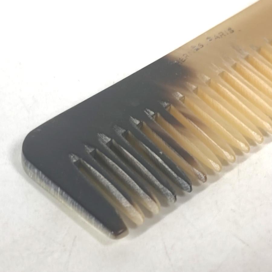 HERMES エルメス アクセサリー ミニ 小物 コーム 櫛 ポーチ付き ヘアケア ケース付き くし ベージュ ユニセックス【中古】 | HERMES | 05