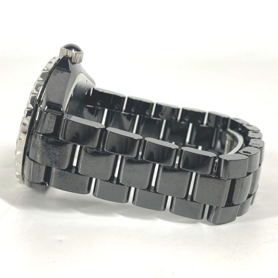 CHANEL シャネル  H1174 J12 ダイヤベゼル ウォッチ メンズ腕時計 腕時計 ブラック メンズ【中古】 | CHANEL | 05