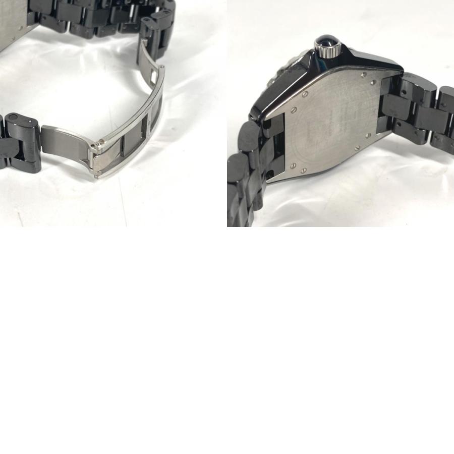 CHANEL シャネル  H1174 J12 ダイヤベゼル ウォッチ メンズ腕時計 腕時計 ブラック メンズ【中古】 | CHANEL | 09