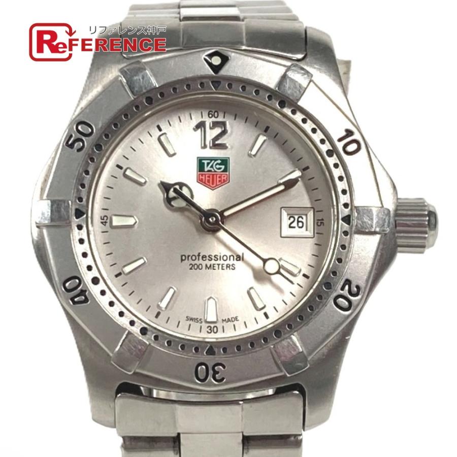TAG HEUER タグホイヤー WK1312-0  2000シリーズ デイト  ウォッチ レディース腕時計 腕時計 シルバー レディース【中古】 | 