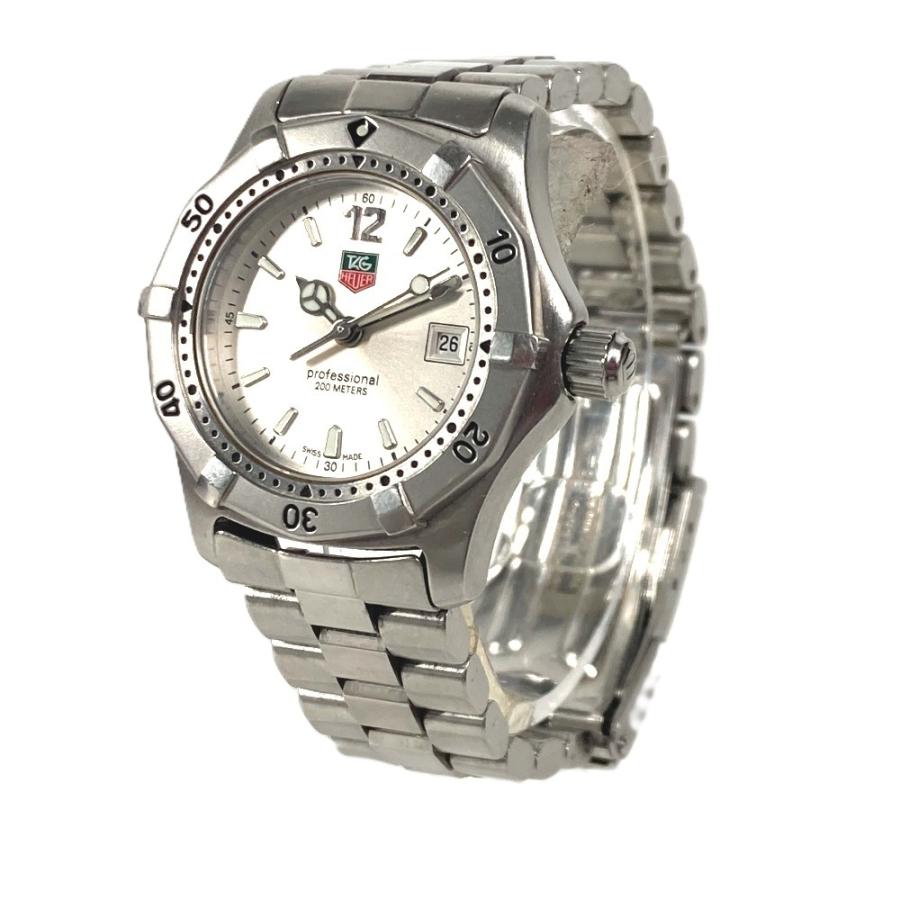 TAG HEUER タグホイヤー WK1312-0  2000シリーズ デイト  ウォッチ レディース腕時計 腕時計 シルバー レディース【中古】 |  | 01