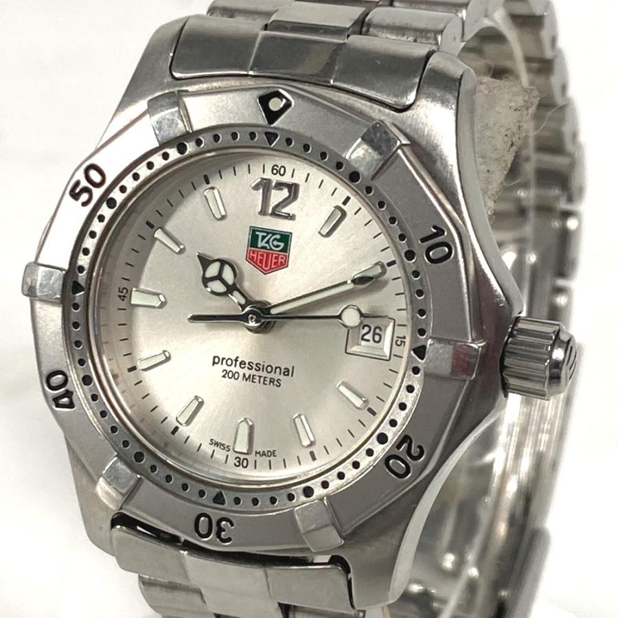 TAG HEUER タグホイヤー WK1312-0  2000シリーズ デイト  ウォッチ レディース腕時計 腕時計 シルバー レディース【中古】 |  | 02