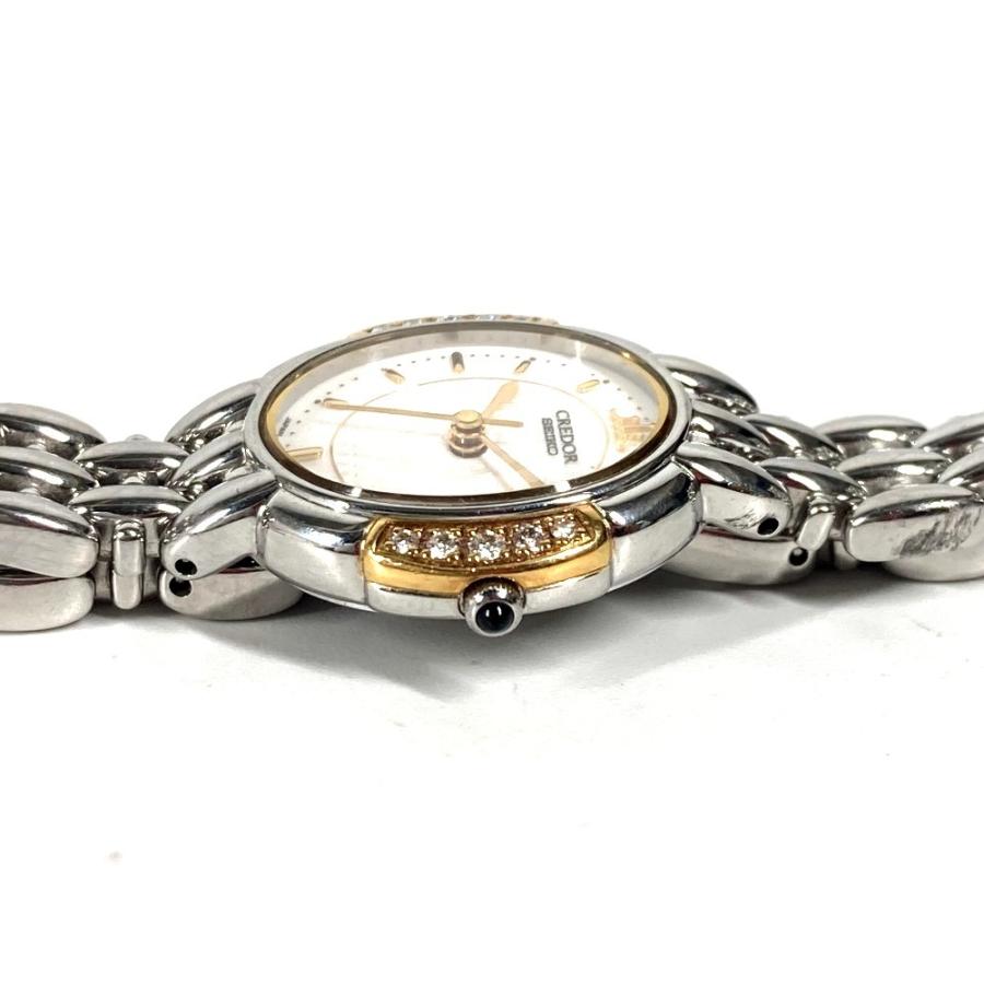 SEIKO セイコー 2J81-5000 クレドール サイドダイヤ  ウォッチ レディース腕時計 腕時計 シルバー レディース【中古】 | SEIKO | 04
