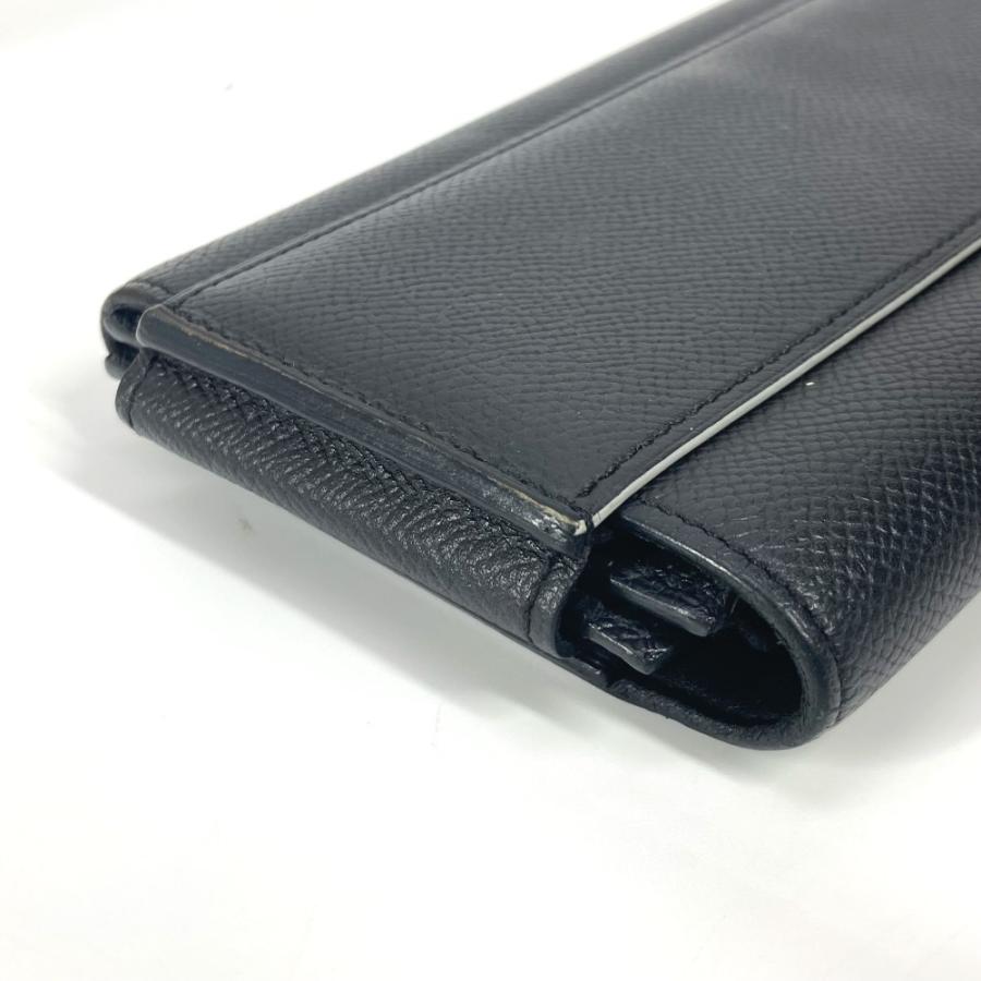 HERMES エルメス パッサンロング フラップ ロングウォレット 長財布 ブラック ユニセックス【中古】 | HERMES | 04
