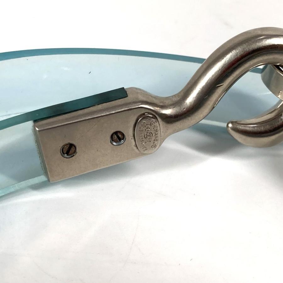 CHANEL シャネル ロゴ CC ココマーク アクセサリー 00C ベルト ブルー レディース【中古】 | CHANEL | 04