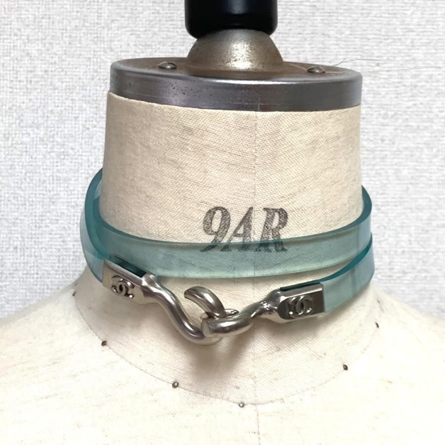 CHANEL シャネル ロゴ CC ココマーク アクセサリー 00C ベルト ブルー レディース【中古】 | CHANEL | 06