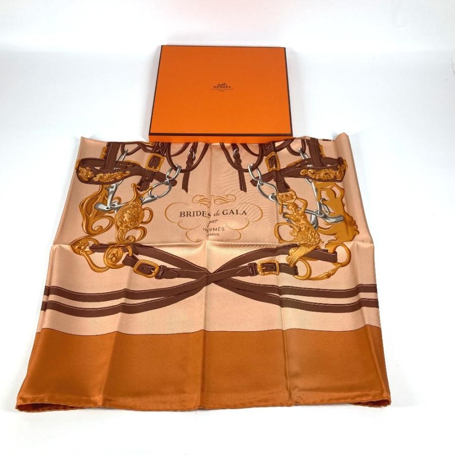 HERMES 美品 エルメス カレ90 ブリッド・ドゥ・ガラ Brides de HERMES 美品 エルメス カレ90 ブリッド・ドゥ・ガラ Brides de
