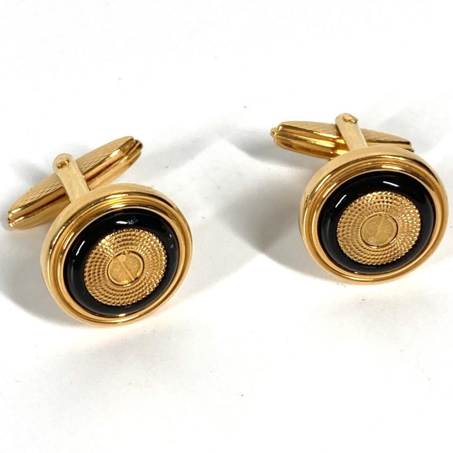 Dunhill ダンヒル カフス＆ネクタイピン セット ロゴ アクセサリー カフス ゴールド メンズ【中古】 | dunhill | 01