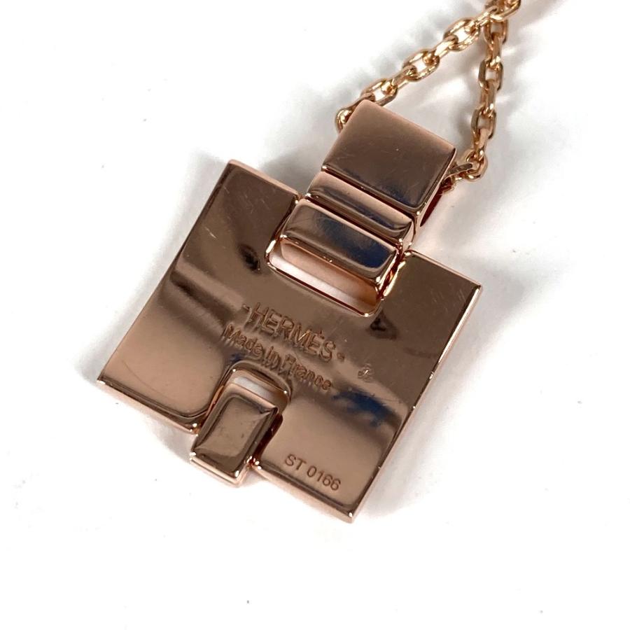 HERMES エルメス アイリーン チェーン Hロゴ アクセサリー ネックレス ブラック レディース【中古】 | HERMES | 06