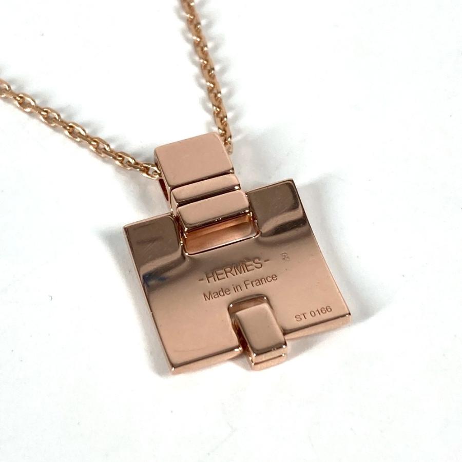 HERMES エルメス アイリーン チェーン Hロゴ アクセサリー ネックレス ブラック レディース【中古】 | HERMES | 08
