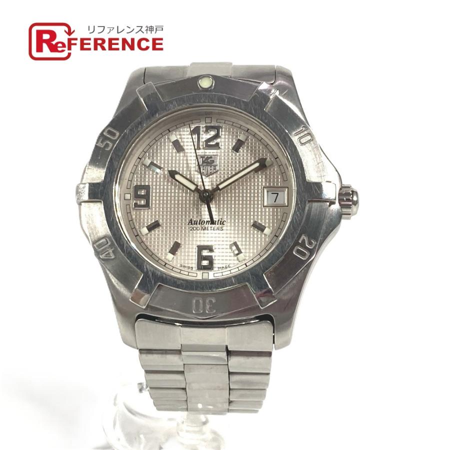 TAG HEUER タグホイヤー WN2110 メンズウォッチ エクスクルーシブ デイト 腕時計 シルバー メンズ【中古】 | 