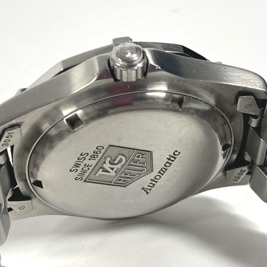 TAG HEUER タグホイヤー WN2110 メンズウォッチ エクスクルーシブ デイト 腕時計 シルバー メンズ【中古】 |  | 08
