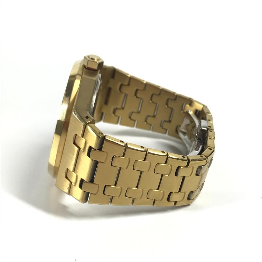 TECHNOS テクノス T9539 ロゴ メンズウォッチ 時計 腕時計 ゴールド メンズ【中古】 |  | 05