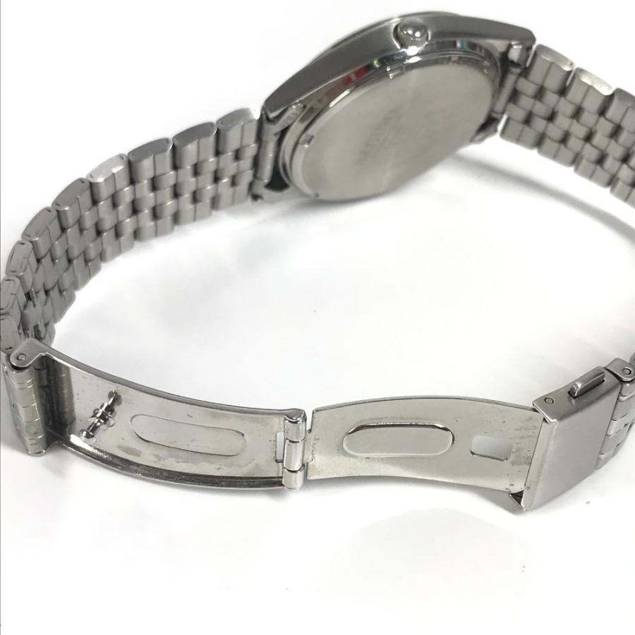 美品 CITIZEN シチズン RS25-0052B ロゴ REGUNO レグノ メンズウォッチ 時計 腕時計 シルバー メンズ【中古】 | CITIZEN | 05