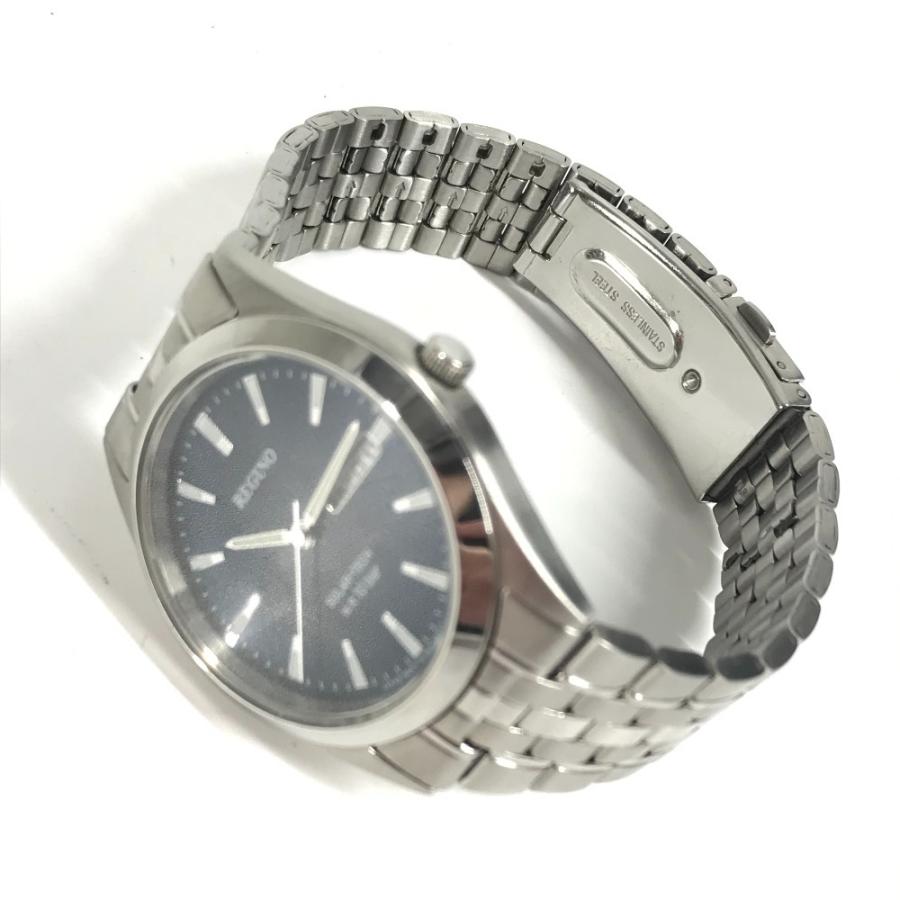美品 CITIZEN シチズン RS25-0052B ロゴ REGUNO レグノ メンズウォッチ 時計 腕時計 シルバー メンズ【中古】 | CITIZEN | 06