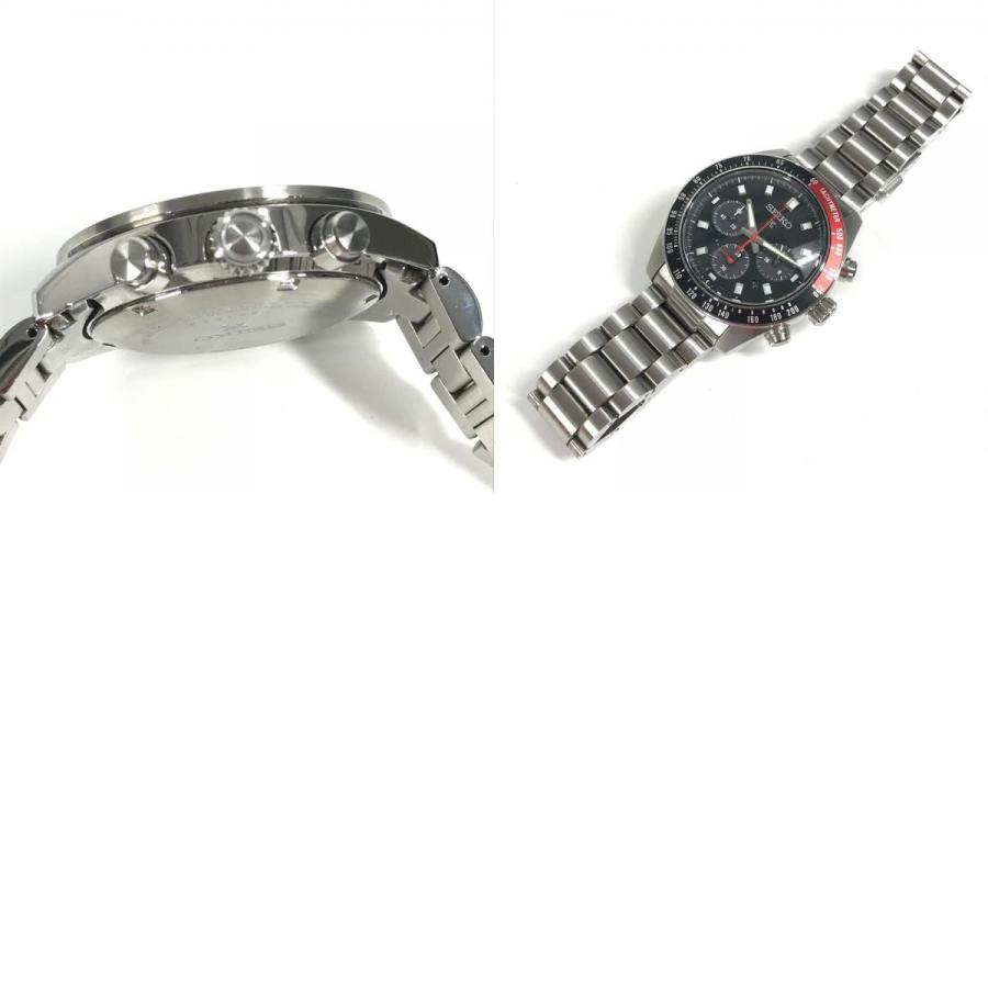 SEIKO セイコー SBDL099/V192-0AH0 スピードタイマー メンズウォッチ ウォッチ 時計 プロスペックス 腕時計 ブラック メンズ【中古】 | SEIKO | 09