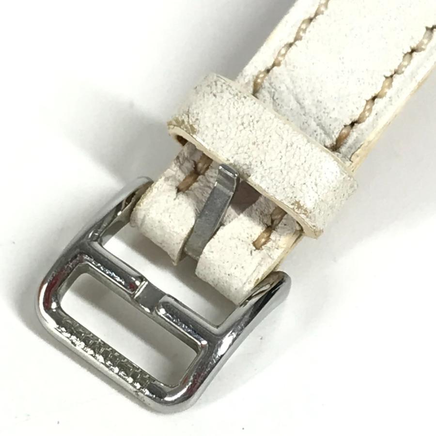 HERMES エルメス 12P ダイヤ ダイヤモンド レディースウォッチ ウォッチ 時計 レザーベルト クリッパー ナクレ 腕時計 CL4.230【中古】 | HERMES | 06