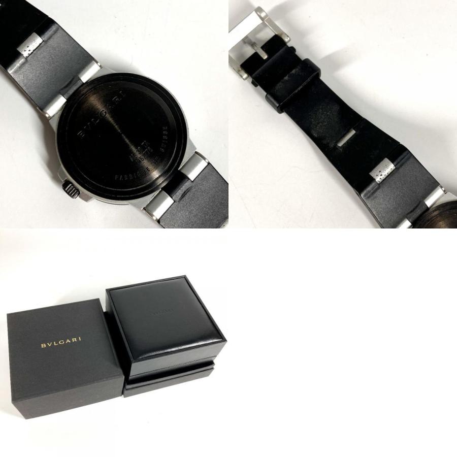 BVLGARI アルミニウム ブラックウォッチ　AL38TA BVLGARI アルミニウム ブラックウォッチ AL38TA