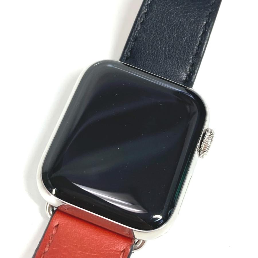 HERMES エルメス  WR-50M apple watch series 5 40mm アップルウォッチ  スマートウォッチ 腕時計 2重ベルト  シリーズ5 腕時計 【中古】 | HERMES | 01