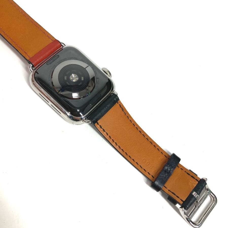 HERMES エルメス  WR-50M apple watch series 5 40mm アップルウォッチ  スマートウォッチ 腕時計 2重ベルト  シリーズ5 腕時計 【中古】 | HERMES | 07