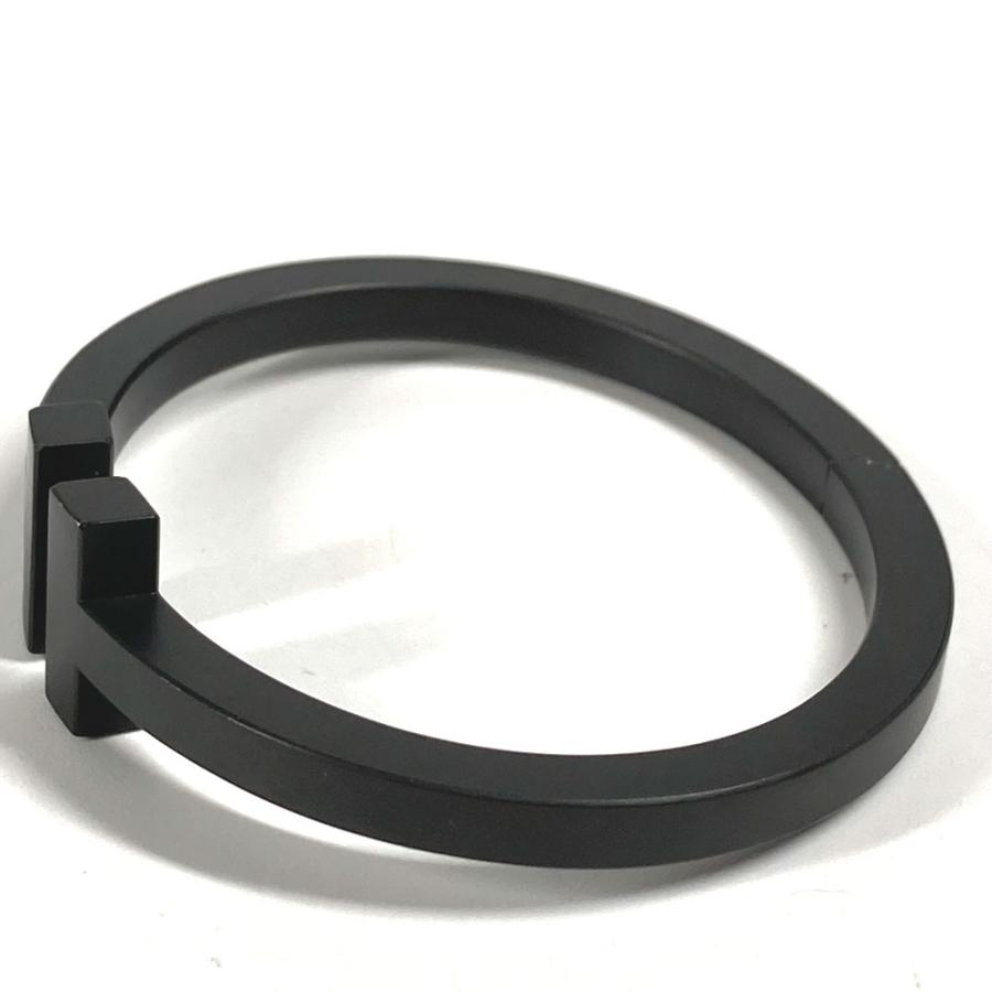 美品 TIFFANY&Co. ティファニー Tスクエア バングル アクセサリー バングル ブレスレット ブラック レディース【中古】 | TIFFANY&Co. | 01