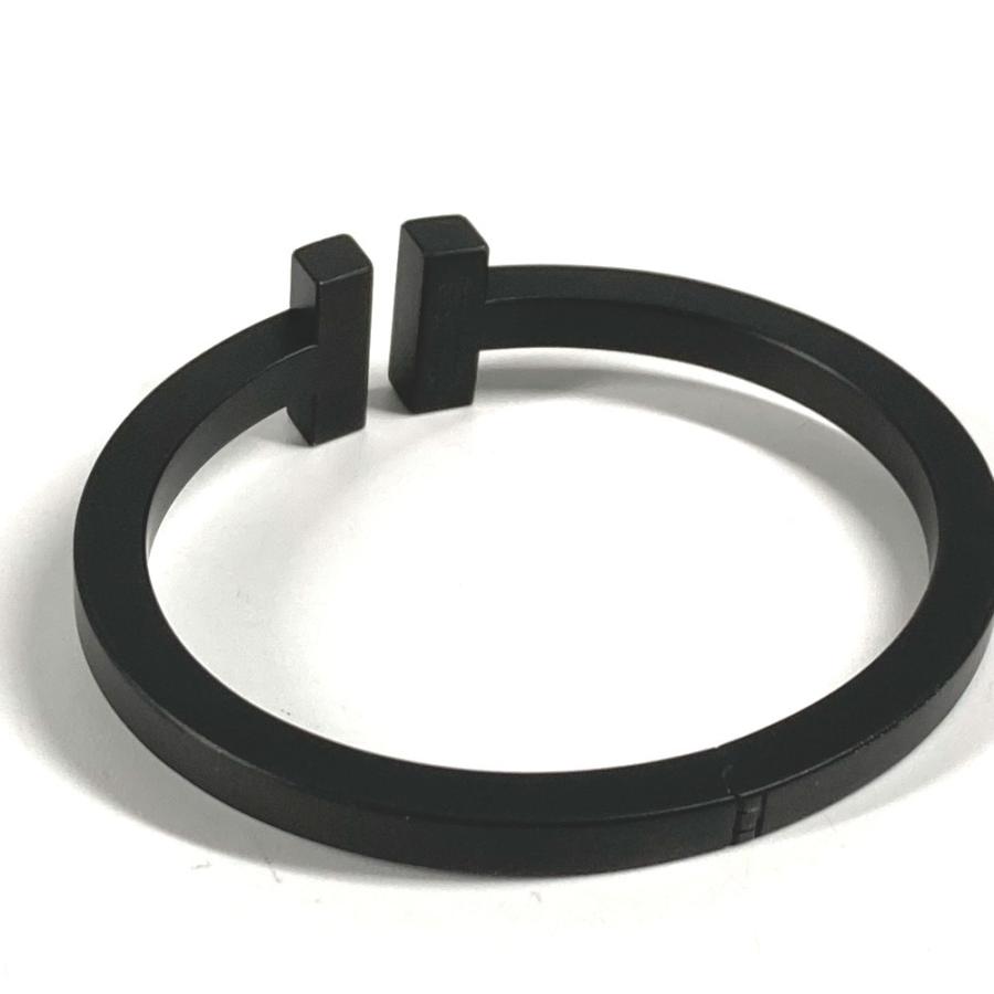 美品 TIFFANY&Co. ティファニー Tスクエア バングル アクセサリー バングル ブレスレット ブラック レディース【中古】 | TIFFANY&Co. | 02