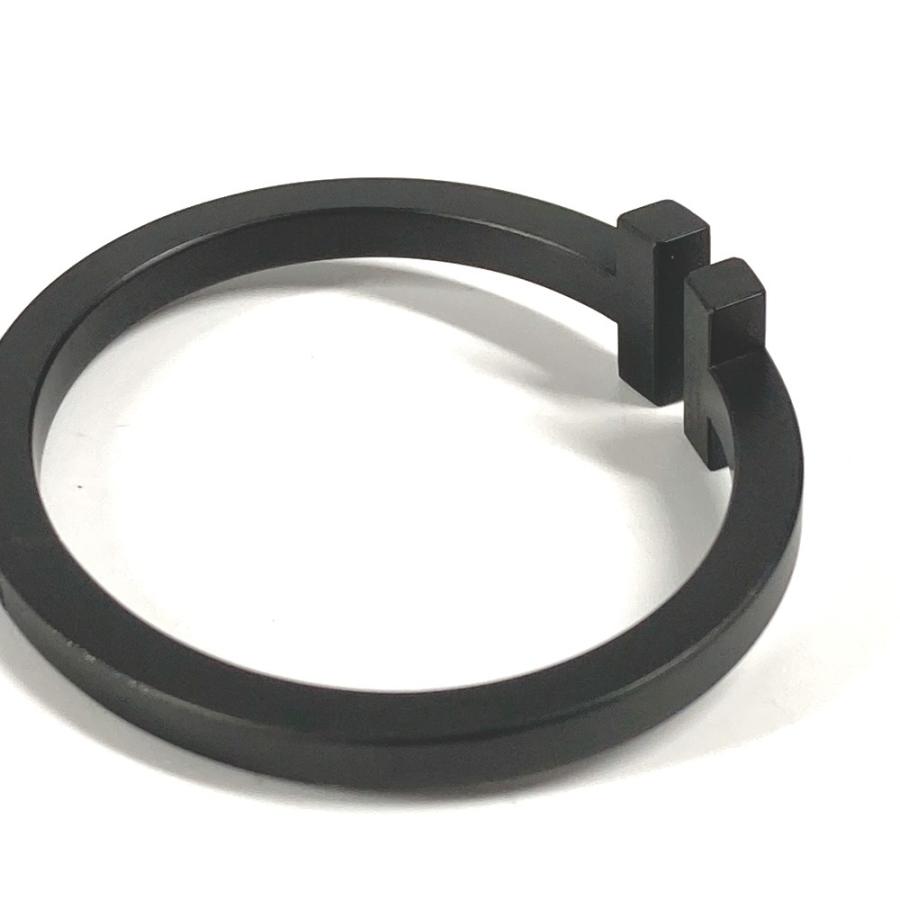 美品 TIFFANY&Co. ティファニー Tスクエア バングル アクセサリー バングル ブレスレット ブラック レディース【中古】 | TIFFANY&Co. | 03