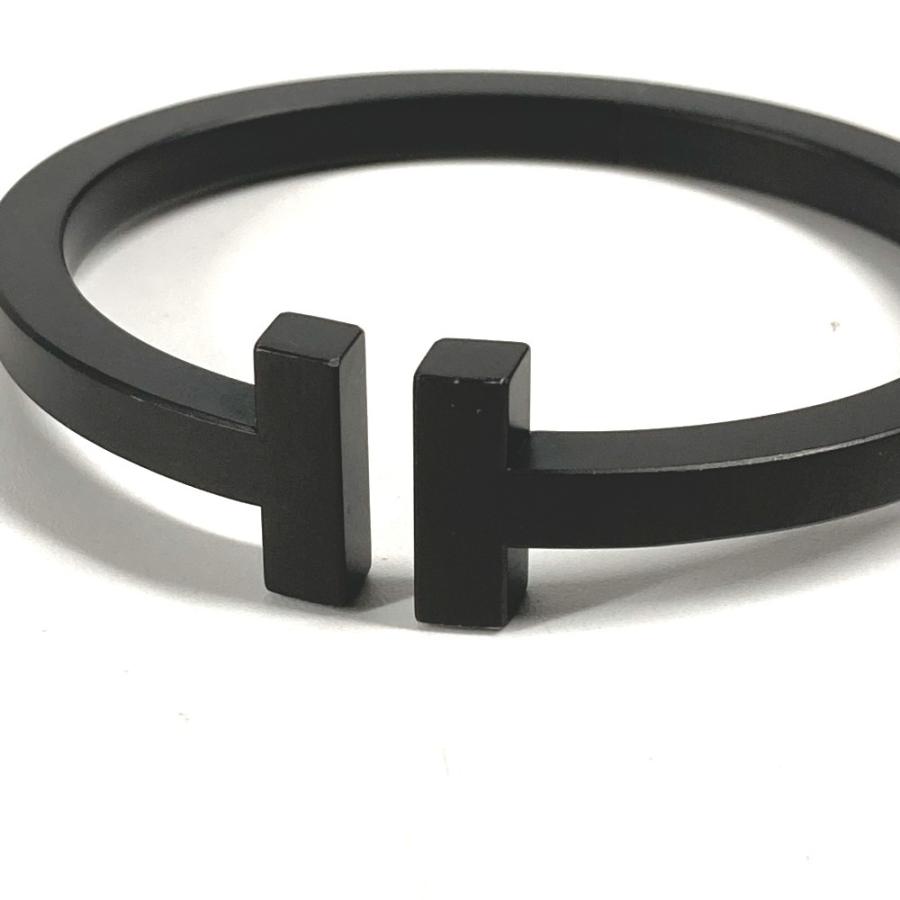 美品 TIFFANY&Co. ティファニー Tスクエア バングル アクセサリー バングル ブレスレット ブラック レディース【中古】 | TIFFANY&Co. | 04