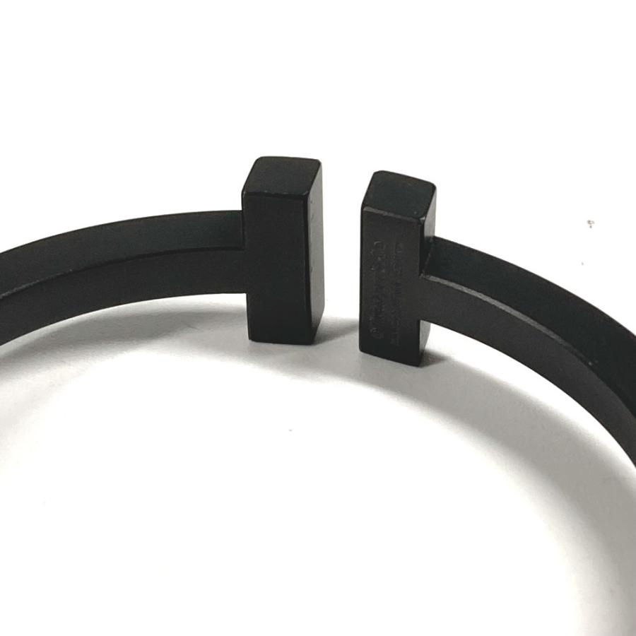 美品 TIFFANY&Co. ティファニー Tスクエア バングル アクセサリー バングル ブレスレット ブラック レディース【中古】 | TIFFANY&Co. | 05