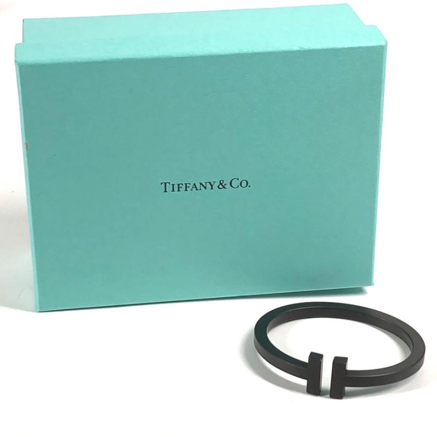 美品 TIFFANY&Co. ティファニー Tスクエア バングル アクセサリー バングル ブレスレット ブラック レディース【中古】 | TIFFANY&Co. | 06