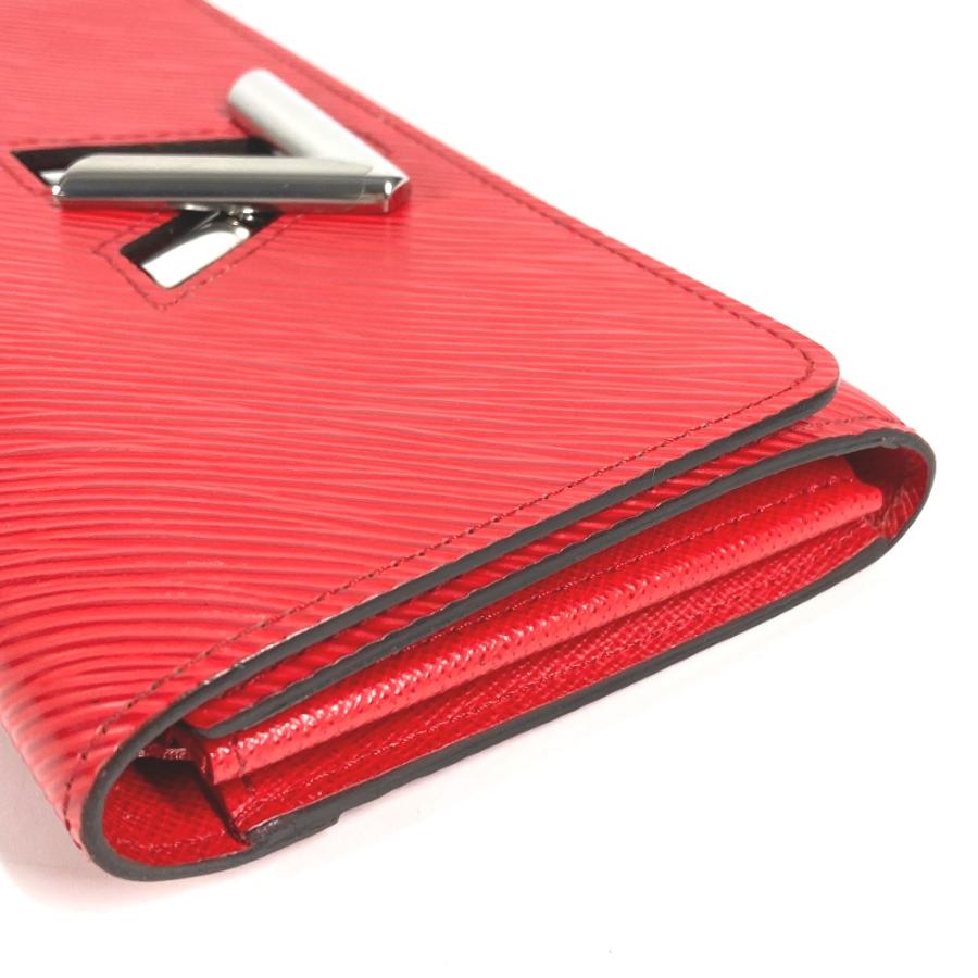 美品 LOUIS VUITTON ルイヴィトン  M61179  ポルトフォイユ・ツイスト ロングウォレット フラップ エピ 長財布 コクリコ レッド【中古】 | LOUIS VUITTON | 02