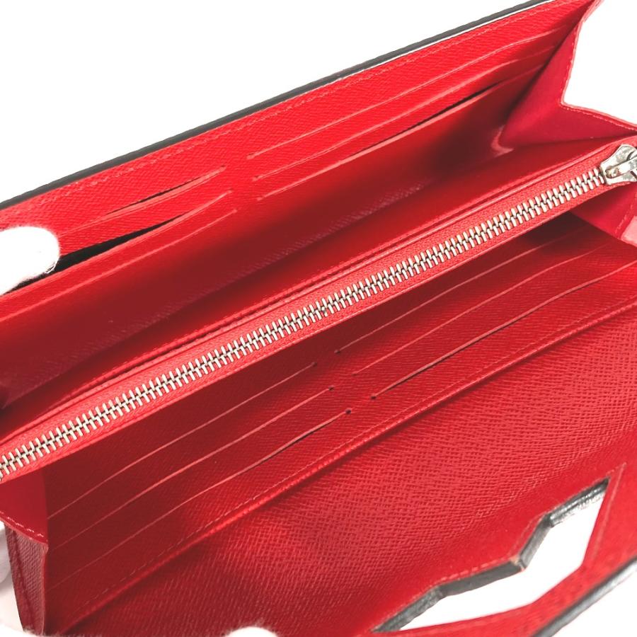 美品 LOUIS VUITTON ルイヴィトン  M61179  ポルトフォイユ・ツイスト ロングウォレット フラップ エピ 長財布 コクリコ レッド【中古】 | LOUIS VUITTON | 06