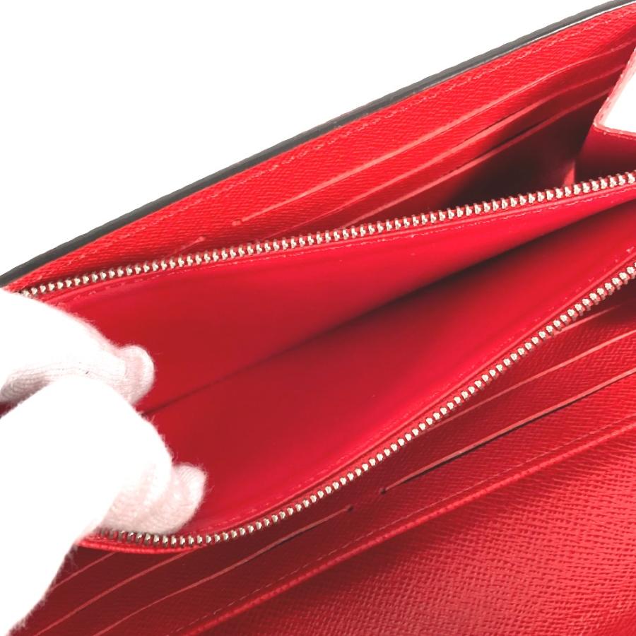 美品 LOUIS VUITTON ルイヴィトン  M61179  ポルトフォイユ・ツイスト ロングウォレット フラップ エピ 長財布 コクリコ レッド【中古】 | LOUIS VUITTON | 08